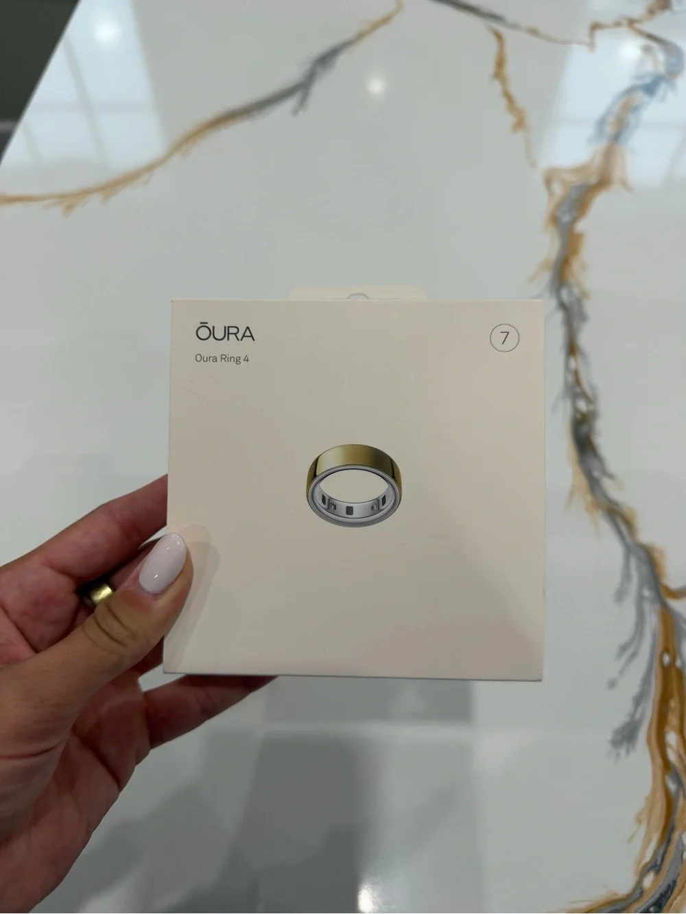 Ours Ring 4 Gold Size 7